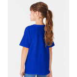 5480 Hanes Essential-T Youth T-Shirt Athletic Royal