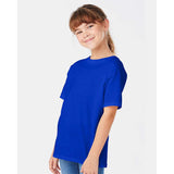 5480 Hanes Essential-T Youth T-Shirt Athletic Royal