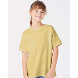 5480 Hanes Essential-T Youth T-Shirt Athletic Gold