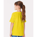 5480 Hanes Essential-T Youth T-Shirt Athletic Yellow