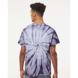 200CY Dyenomite Cyclone Pinwheel Tie-Dyed T-Shirt Blackberry