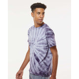 200CY Dyenomite Cyclone Pinwheel Tie-Dyed T-Shirt Blackberry