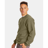 F260 Hanes Ultimate Cotton® Crewneck Sweatshirt Oregano