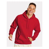 P170 Hanes Ecosmart® Hooded Sweatshirt Athletic Crimson