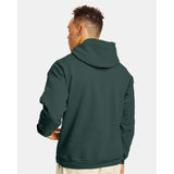 P170 Hanes Ecosmart® Hooded Sweatshirt Athletic Dark Green