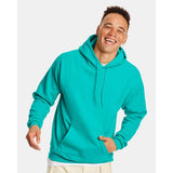 P170 Hanes Ecosmart® Hooded Sweatshirt Athletic Teal