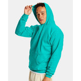 P170 Hanes Ecosmart® Hooded Sweatshirt Athletic Teal