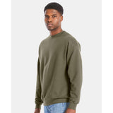 RS160 Hanes Perfect Fleece Crewneck Sweatshirt Fatigue Green