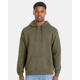 RS170 Hanes Perfect Fleece Hooded Sweatshirt Fatigue Green