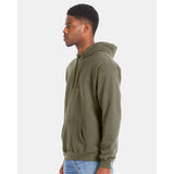 RS170 Hanes Perfect Fleece Hooded Sweatshirt Fatigue Green