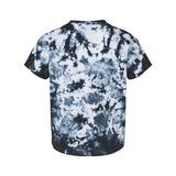 330CR Dyenomite Toddler Crystal Tie-Dyed T-Shirt Black Crystal