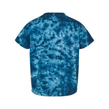 330CR Dyenomite Toddler Crystal Tie-Dyed T-Shirt Navy