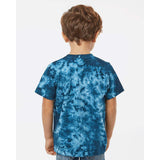 330CR Dyenomite Toddler Crystal Tie-Dyed T-Shirt Navy