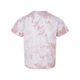 330CR Dyenomite Toddler Crystal Tie-Dyed T-Shirt Rose Crystal