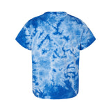 330CR Dyenomite Toddler Crystal Tie-Dyed T-Shirt Royal