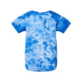 340CR Dyenomite Infant Crystal Tie-Dyed Onesie Royal