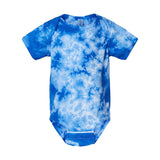 340CR Dyenomite Infant Crystal Tie-Dyed Onesie Royal