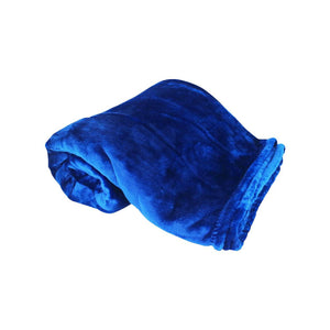 8727 Alpine Fleece Oversized Mink Touch Luxury Blanket Royal