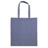 8860R Liberty Bags Nicole Recycled Tote Heather Medium Blue