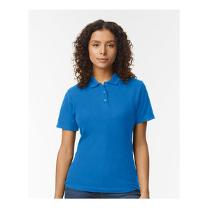 64800L Gildan Softstyle® Women's Pique Polo Royal