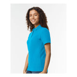 64800L Gildan Softstyle® Women's Pique Polo Sapphire