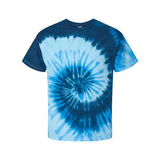 1000 Colortone Multi-Color Tie-Dyed T-Shirt Blue Ocean