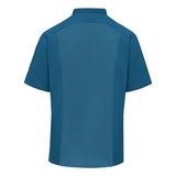 052M Chef Designs Airflow Raglan Chef Coat Teal/ Teal Mesh