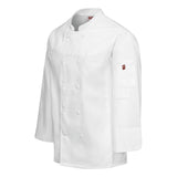 054M Chef Designs Deluxe Airflow Chef Coat White