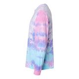 2000 Colortone Tie-Dyed Long Sleeve T-Shirt Cotton Candy