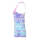 3400 Colortone Tie-Dyed Racerback Tank Top Cotton Candy