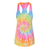 3400 Colortone Tie-Dyed Racerback Tank Top Eternity