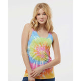 3400 Colortone Tie-Dyed Racerback Tank Top Eternity