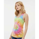 3400 Colortone Tie-Dyed Racerback Tank Top Eternity