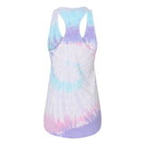 3400 Colortone Tie-Dyed Racerback Tank Top Unicorn