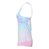 3400 Colortone Tie-Dyed Racerback Tank Top Unicorn