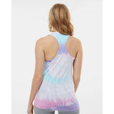 3400 Colortone Tie-Dyed Racerback Tank Top Unicorn