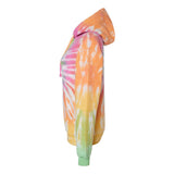 8600 Colortone Tie-Dyed Cloud Fleece Hooded Sweatshirt Eternity