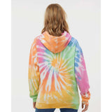 8600 Colortone Tie-Dyed Cloud Fleece Hooded Sweatshirt Eternity