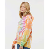 8600 Colortone Tie-Dyed Cloud Fleece Hooded Sweatshirt Eternity