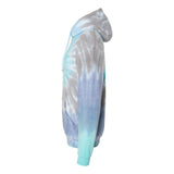 8600 Colortone Tie-Dyed Cloud Fleece Hooded Sweatshirt Glacier