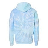 8600 Colortone Tie-Dyed Cloud Fleece Hooded Sweatshirt Lagoon