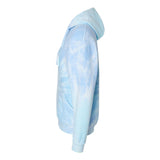 8600 Colortone Tie-Dyed Cloud Fleece Hooded Sweatshirt Lagoon