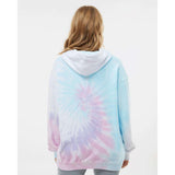 8600 Colortone Tie-Dyed Cloud Fleece Hooded Sweatshirt Unicorn