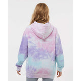 8777 Colortone Tie-Dyed Hooded Sweatshirt Cotton Candy