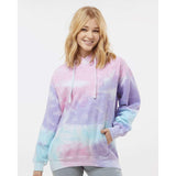 8777 Colortone Tie-Dyed Hooded Sweatshirt Cotton Candy