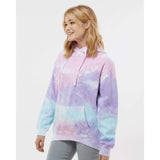 8777 Colortone Tie-Dyed Hooded Sweatshirt Cotton Candy