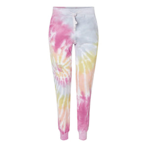 8999 Colortone Tie-Dyed Joggers Desert Rose