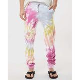 8999 Colortone Tie-Dyed Joggers Desert Rose