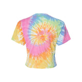 1050 Colortone Women's Tie-Dyed Crop T-Shirt Eternity