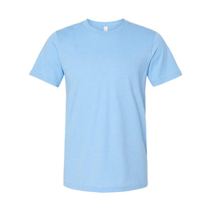 3001CVC BELLA + CANVAS CVC Jersey Tee Heather Carolina Blue